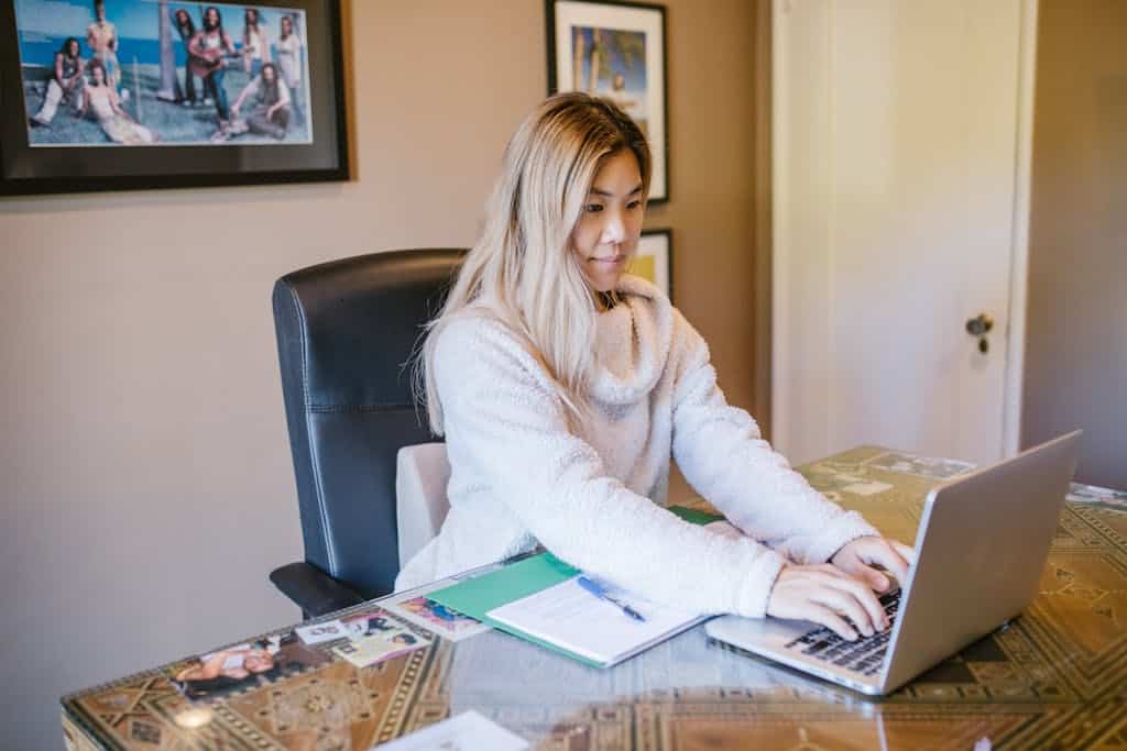 Free stock photo of back to school, blonde hair, business